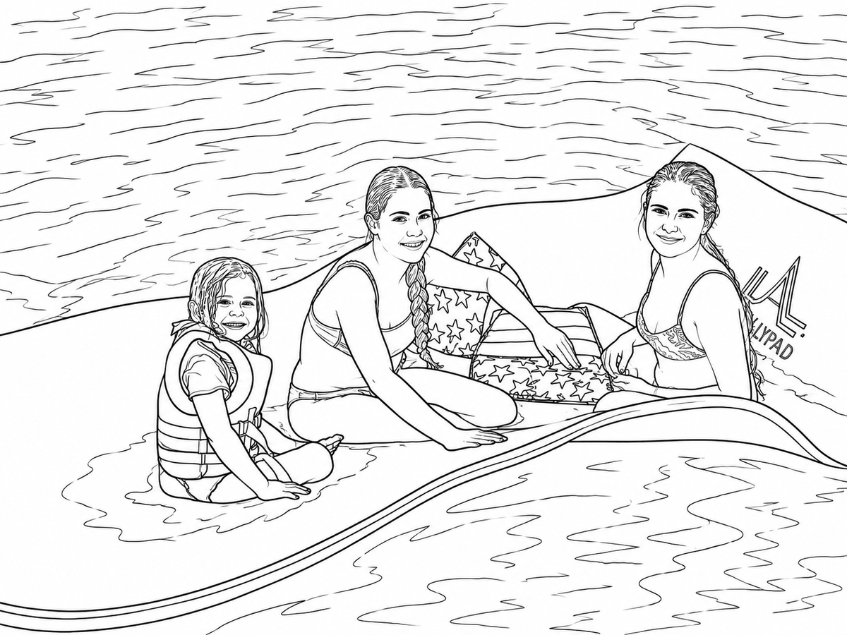 Custom Coloring Page From Your Photo | Printable PDF