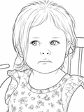 Custom Coloring Page From Your Photo | Printable PDF