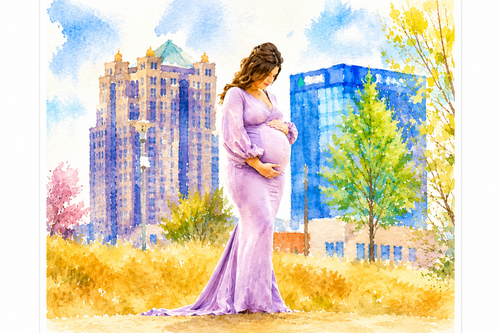 Custom 10-Page Watercolor Portrait Book From Your Photos | PDF