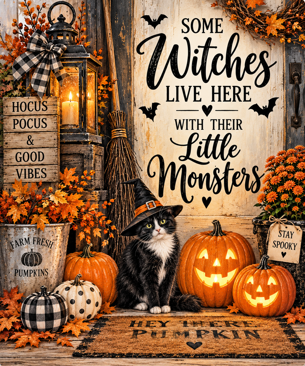 Halloween Wall Art Bundle | 12 Printable Digital Downloads