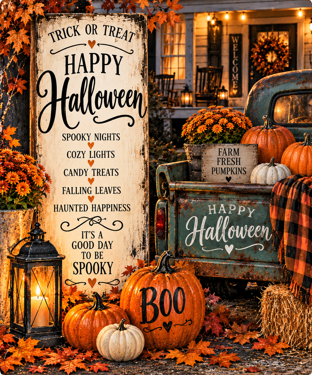 Halloween Wall Art Bundle | 12 Printable Digital Downloads
