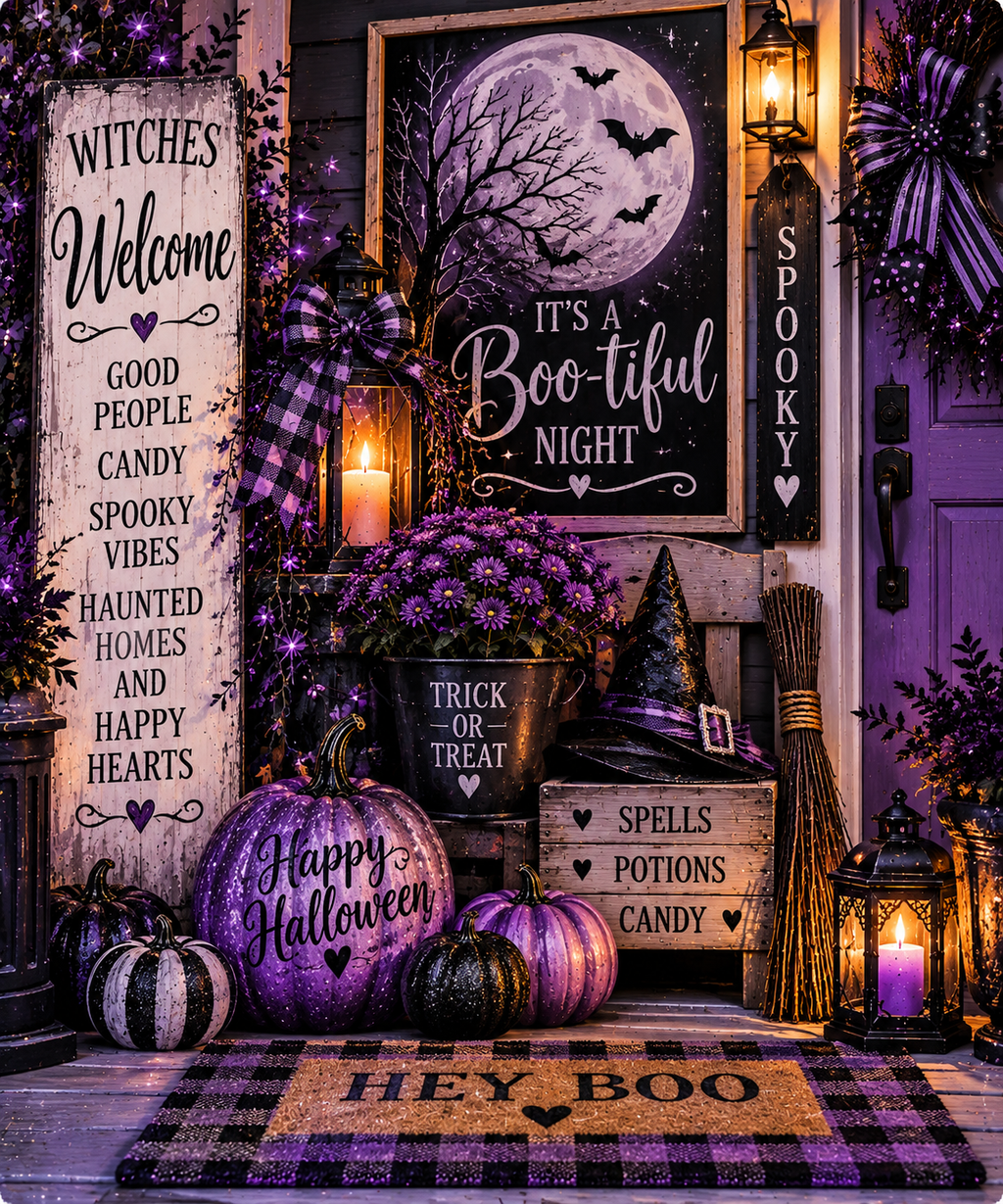 Halloween Wall Art Bundle | 12 Printable Digital Downloads